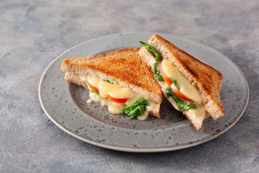 Picture of Red, White, and Green Grilled Cheese