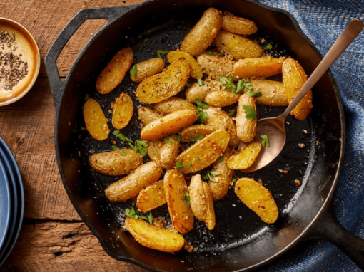 Picture of Roasted Garlic-Parmesan Fingerling Potatoes