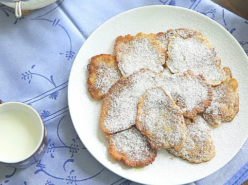 Picture of Racuchy z Jablkami (Polish Apple Pancakes)